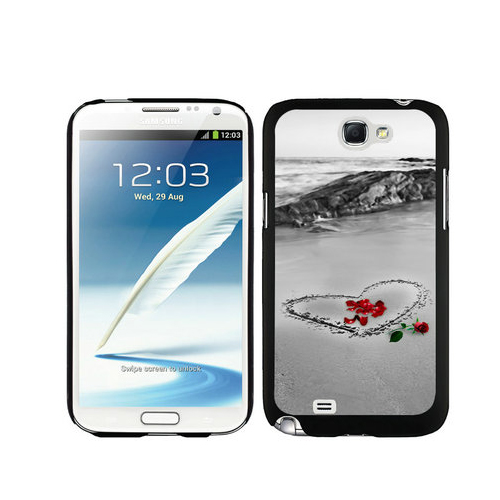 Valentine Sand Love Samsung Galaxy Note 2 Cases DSM
